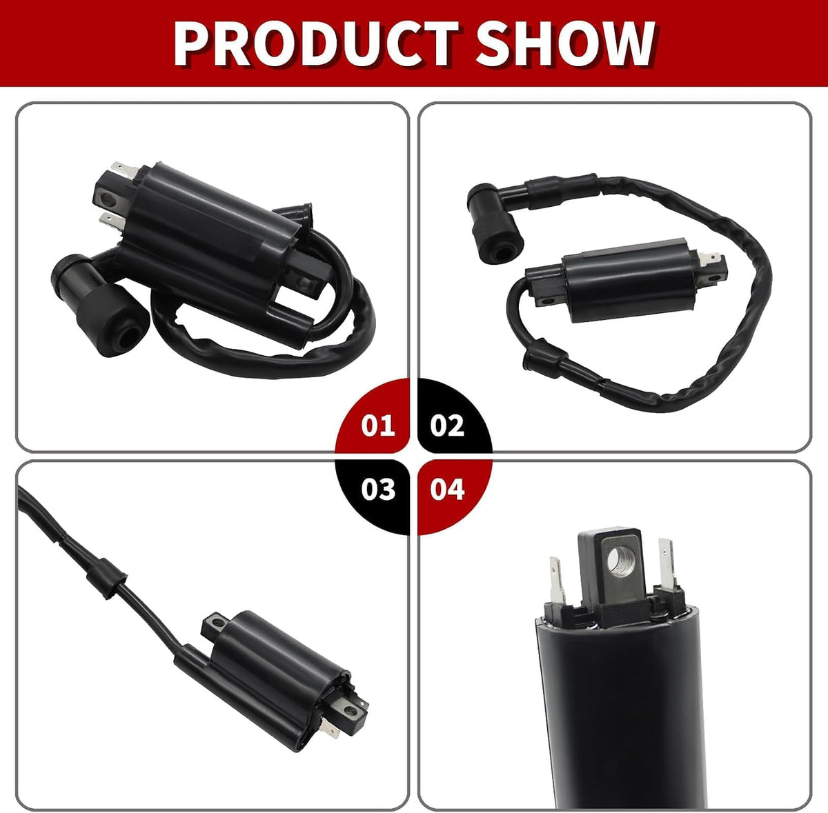 2-Pack Ignition Coils for Select GX345 Mowers and FD Engines
