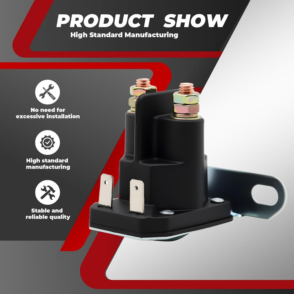 Four-Terminal Starter Solenoid for Select LTX and RZT Mowers