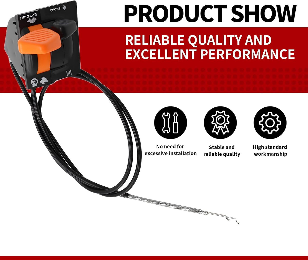 Throttle and Choke Control Assembly for Select X-Series Mowers