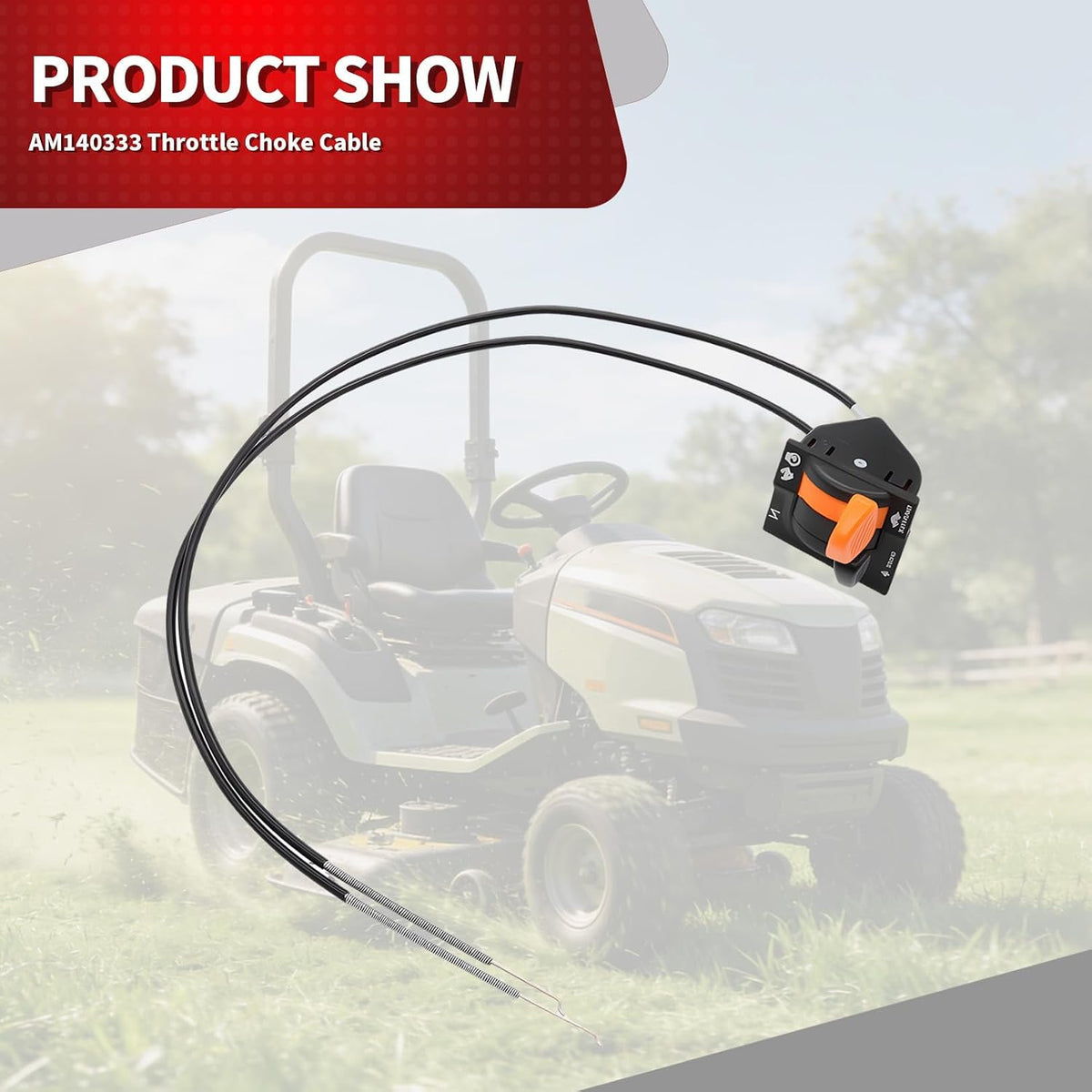 Throttle and Choke Control Assembly for Select X-Series Mowers