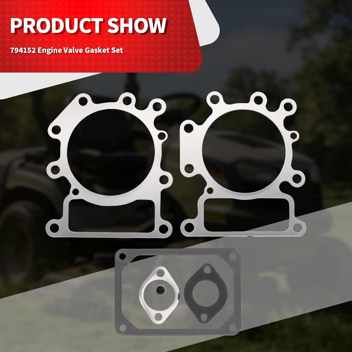 Engine Head and Valve Gasket Set for Select 31-Series Engines